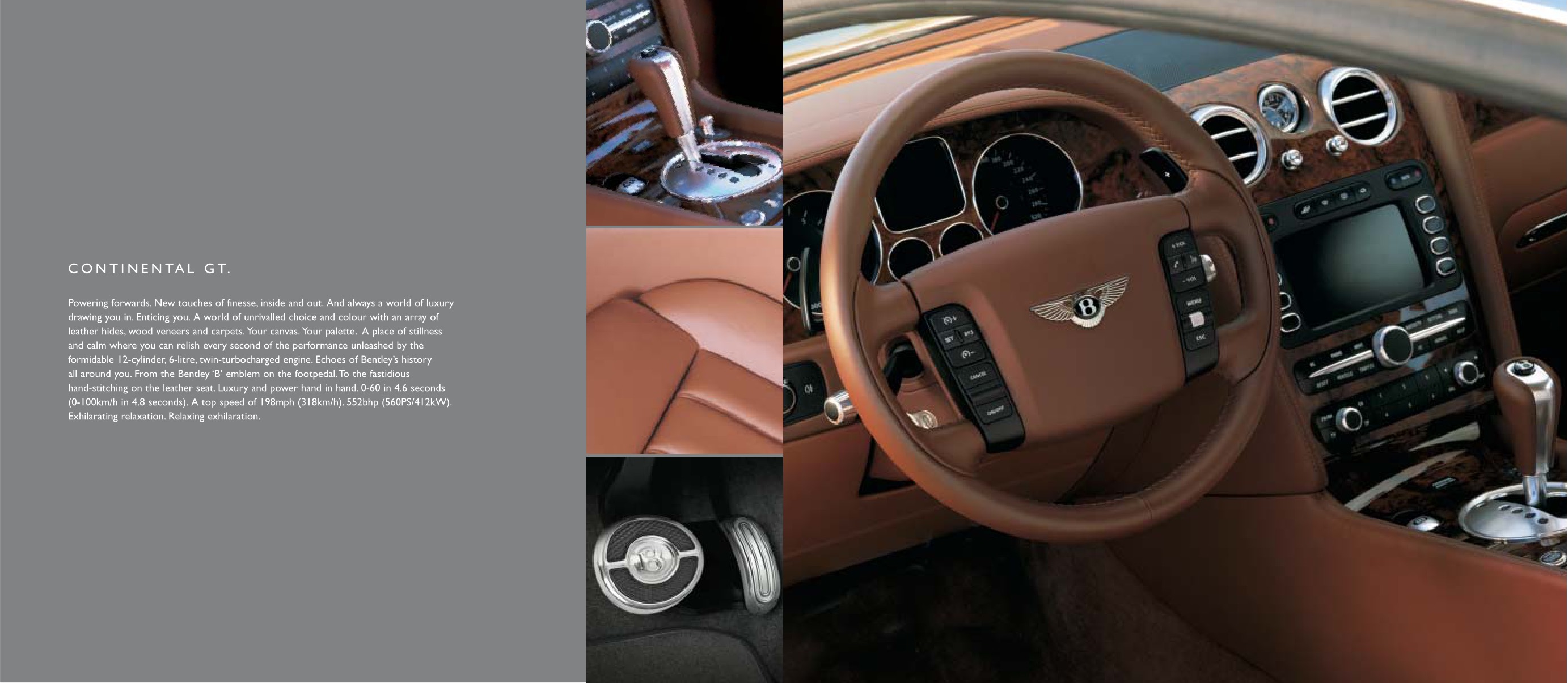 2008 Bentley Continental GT Brochure Page 4